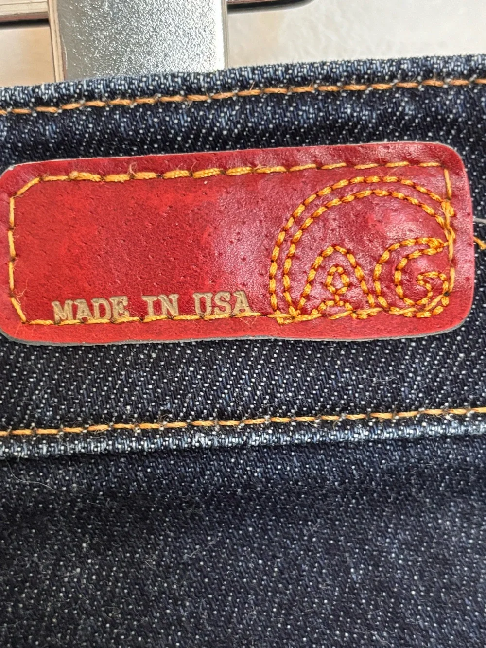 Ag Adriano Goldschmied Dark Farrah 70's Bell Bottom Jean